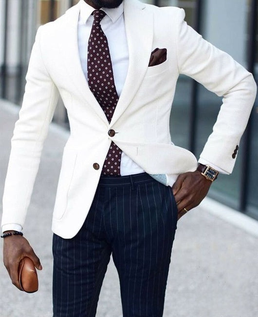 Slim Fit Casual Suit Jacket