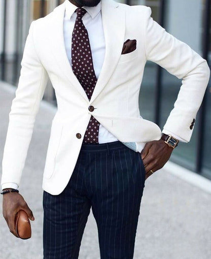 Slim Fit Casual Suit Jacket