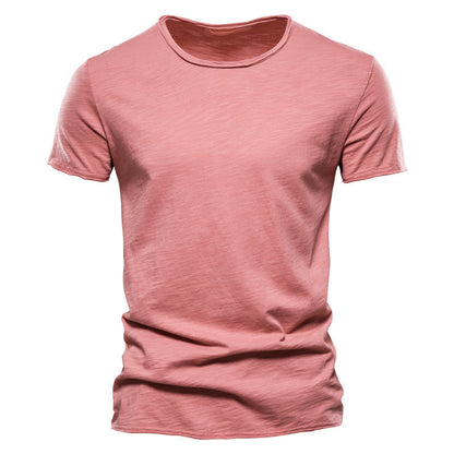 Slim Fit Cotton Short Sleeve T-Shirt