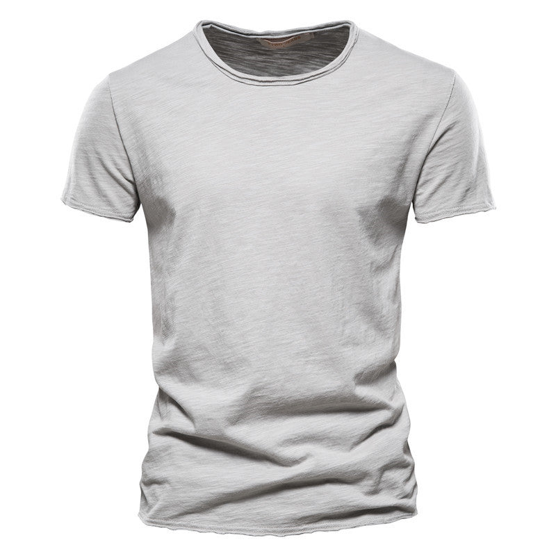 Slim Fit Cotton Short Sleeve T-Shirt