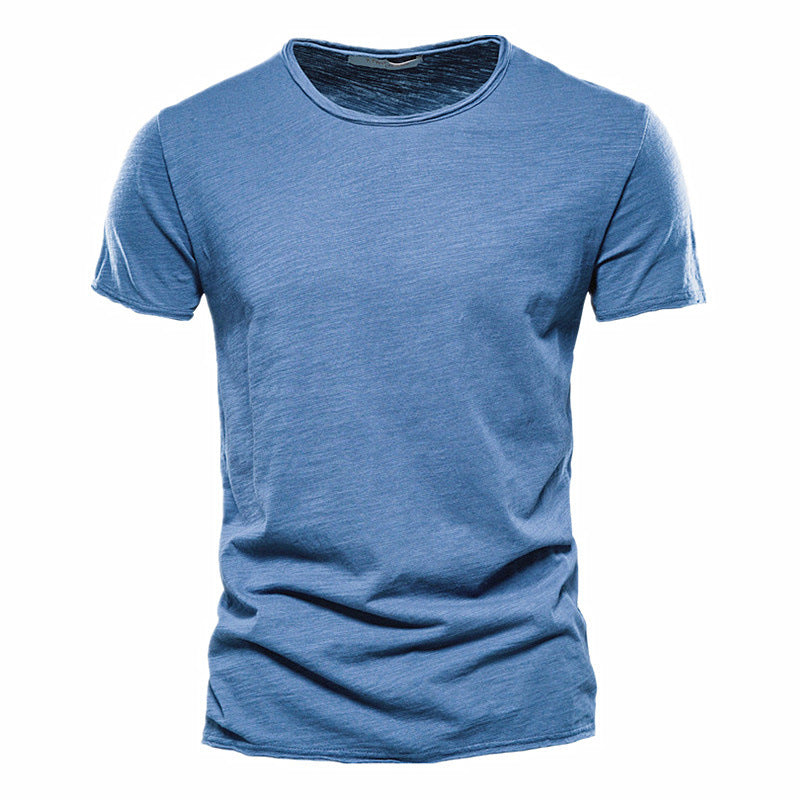 Slim Fit Cotton Short Sleeve T-Shirt