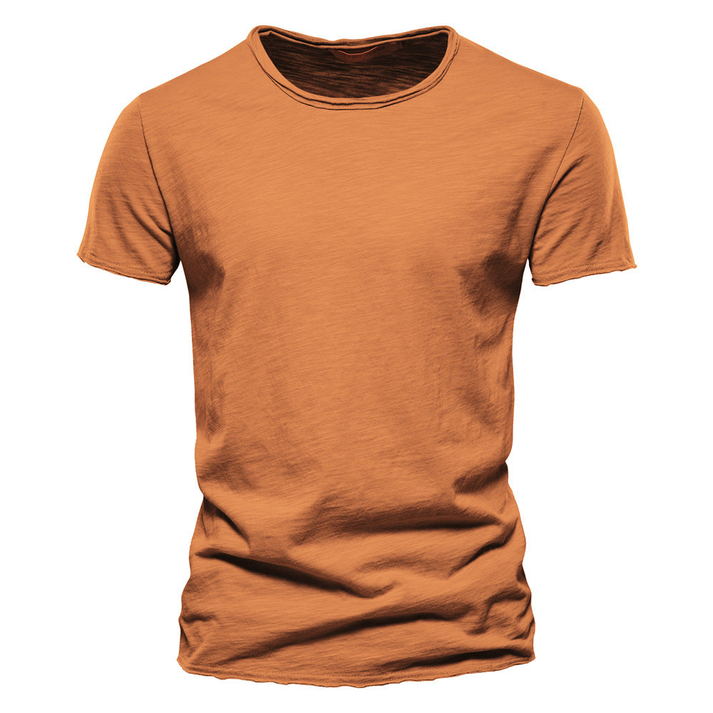 Slim Fit Cotton Short Sleeve T-Shirt