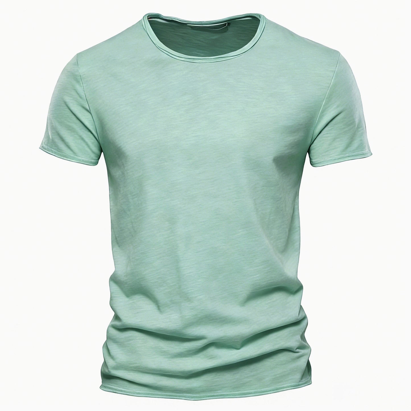 Slim Fit Cotton Short Sleeve T-Shirt