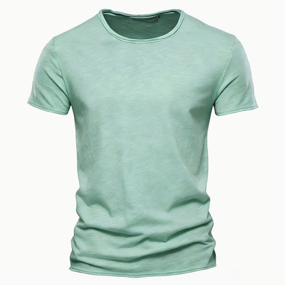 Slim Fit Cotton Short Sleeve T-Shirt