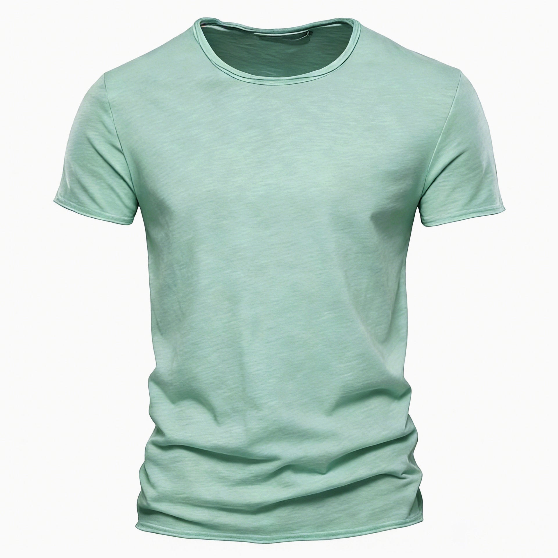 Slim Fit Cotton Short Sleeve T-Shirt