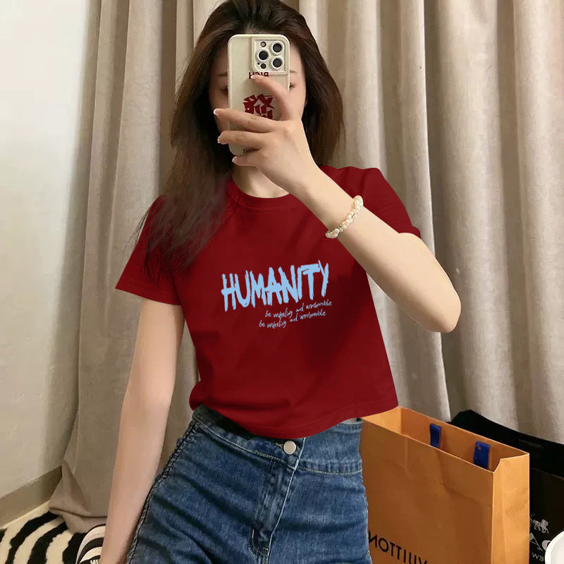 Slim Fit Cotton Short Sleeve T-shirt