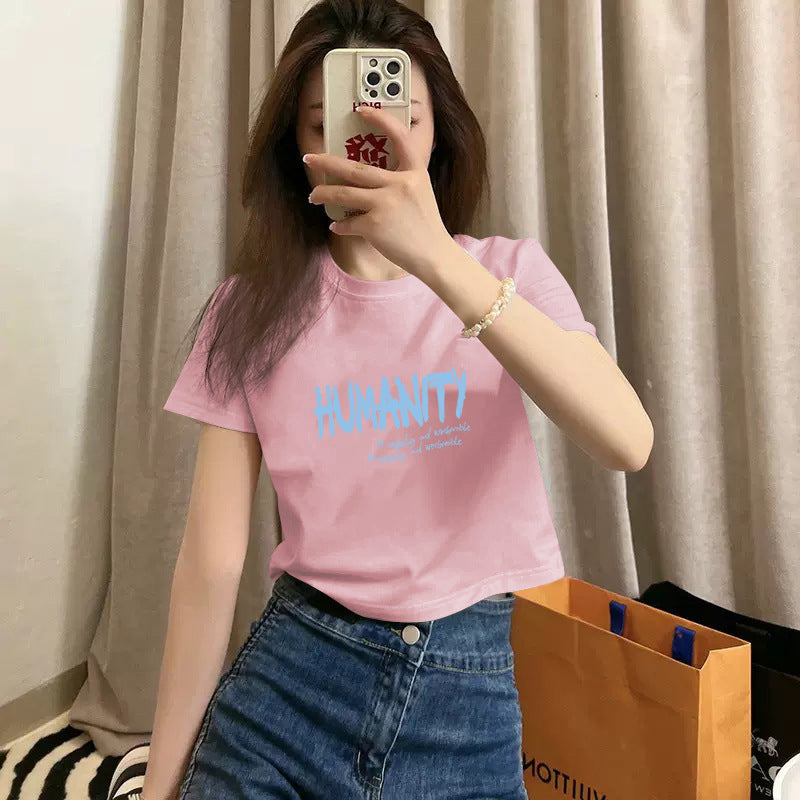 Slim Fit Cotton Short Sleeve T-shirt