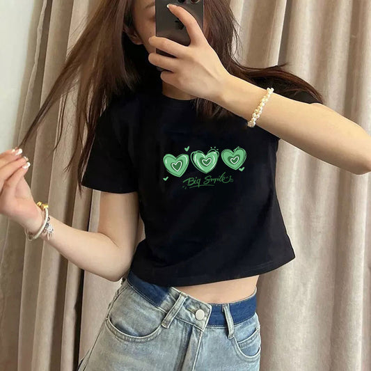Slim Fit Cotton Short Sleeve T-shirt