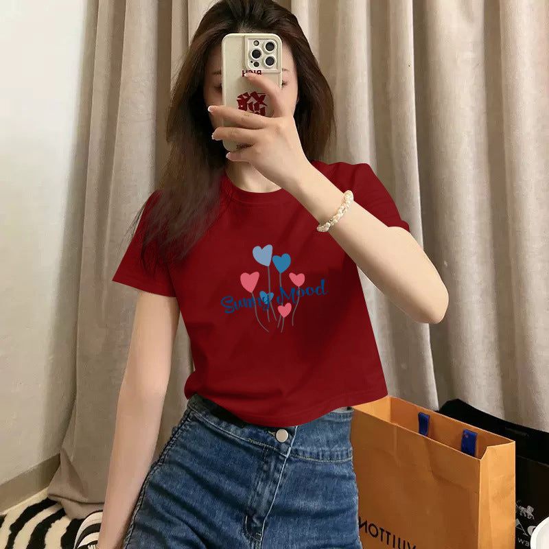 Slim Fit Cotton Short Sleeve T-shirt
