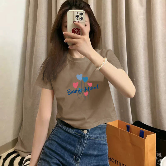 Slim Fit Cotton Short Sleeve T-shirt