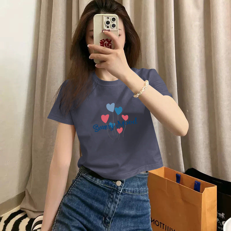 Slim Fit Cotton Short Sleeve T-shirt