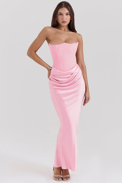 Slim-fit Fishtail Strapless Dress