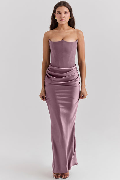 Slim-fit Fishtail Strapless Dress
