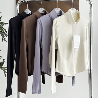 Slim-fit jacket coat
