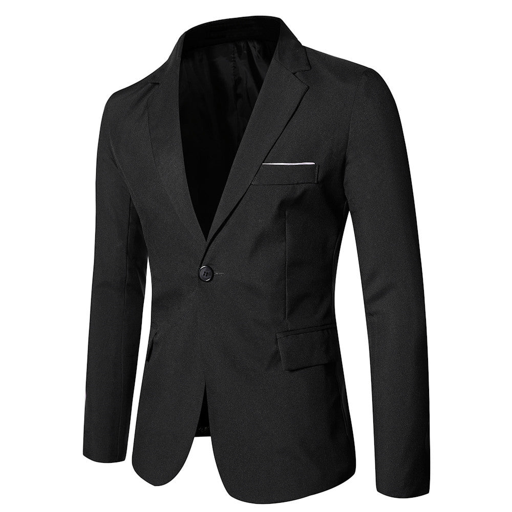 Slim Fit Mens Casual Suit Jacket