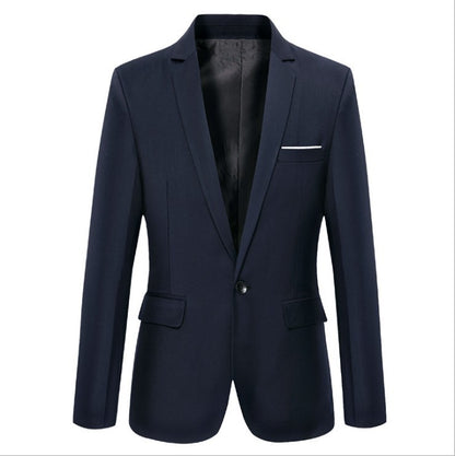 Slim Fit Mens Casual Suit Jacket