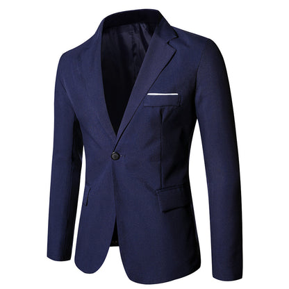 Slim Fit Mens Casual Suit Jacket