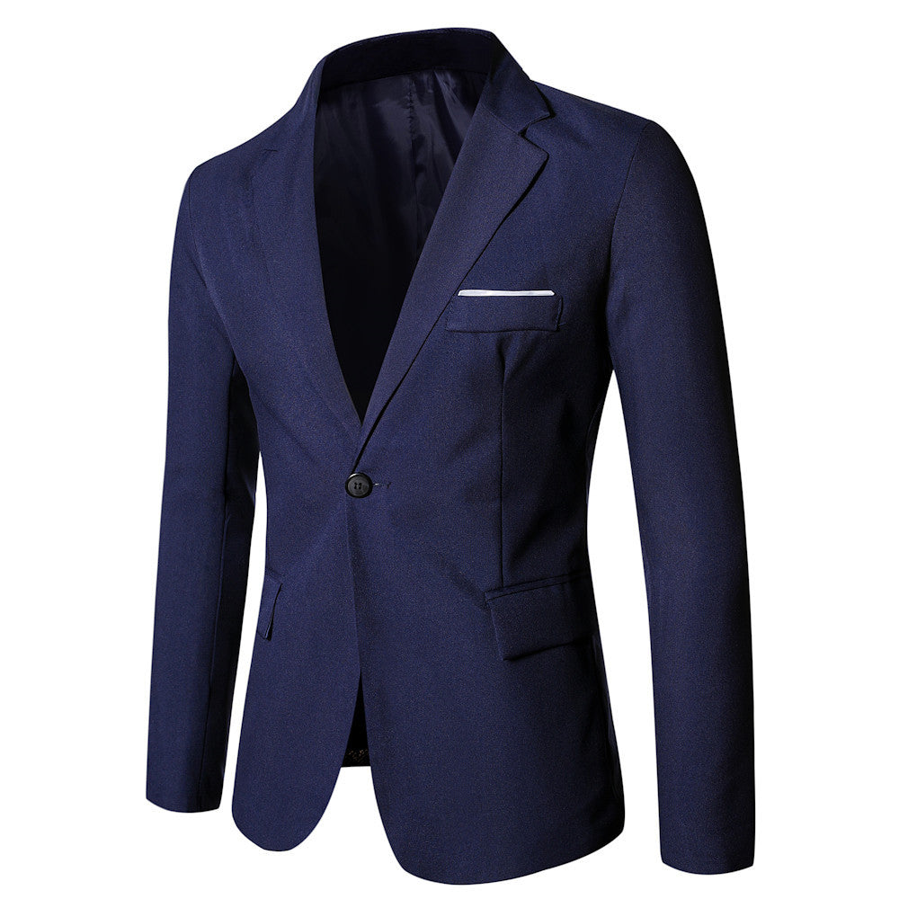 Slim Fit Mens Casual Suit Jacket