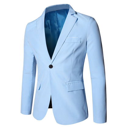 Slim Fit Mens Casual Suit Jacket