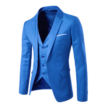 Slim Fit Mens Casual Suit Jacket