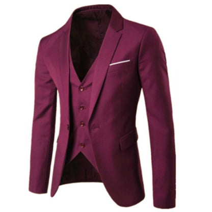 Slim Fit Mens Casual Suit Jacket