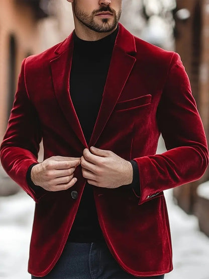 Slim Fit Mens Formal Suit Jacket