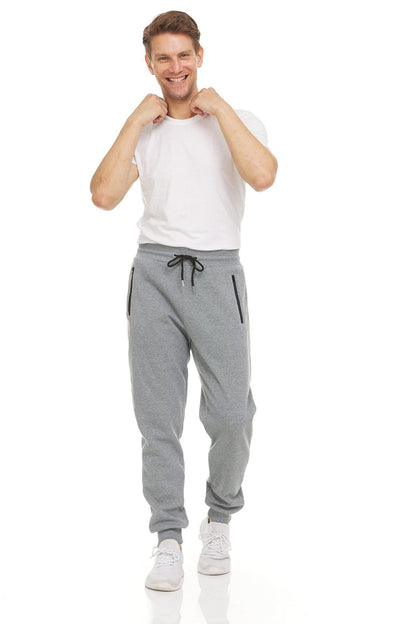 Slim Fit Mens Sports Pants with Tapered Leg