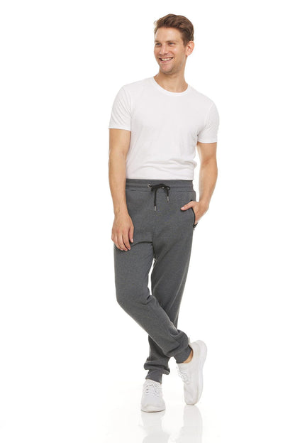 Slim Fit Mens Sports Pants with Tapered Leg