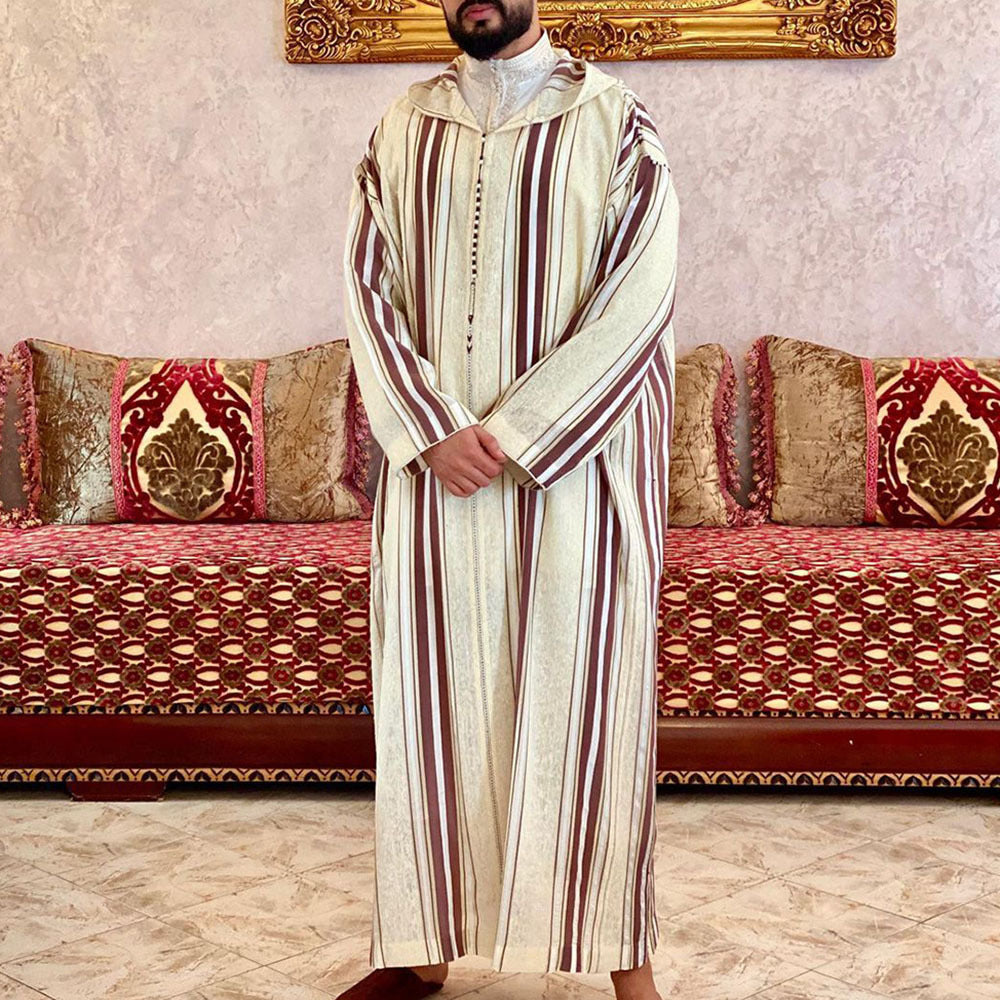Slim Fit Muslim Robe Shirt