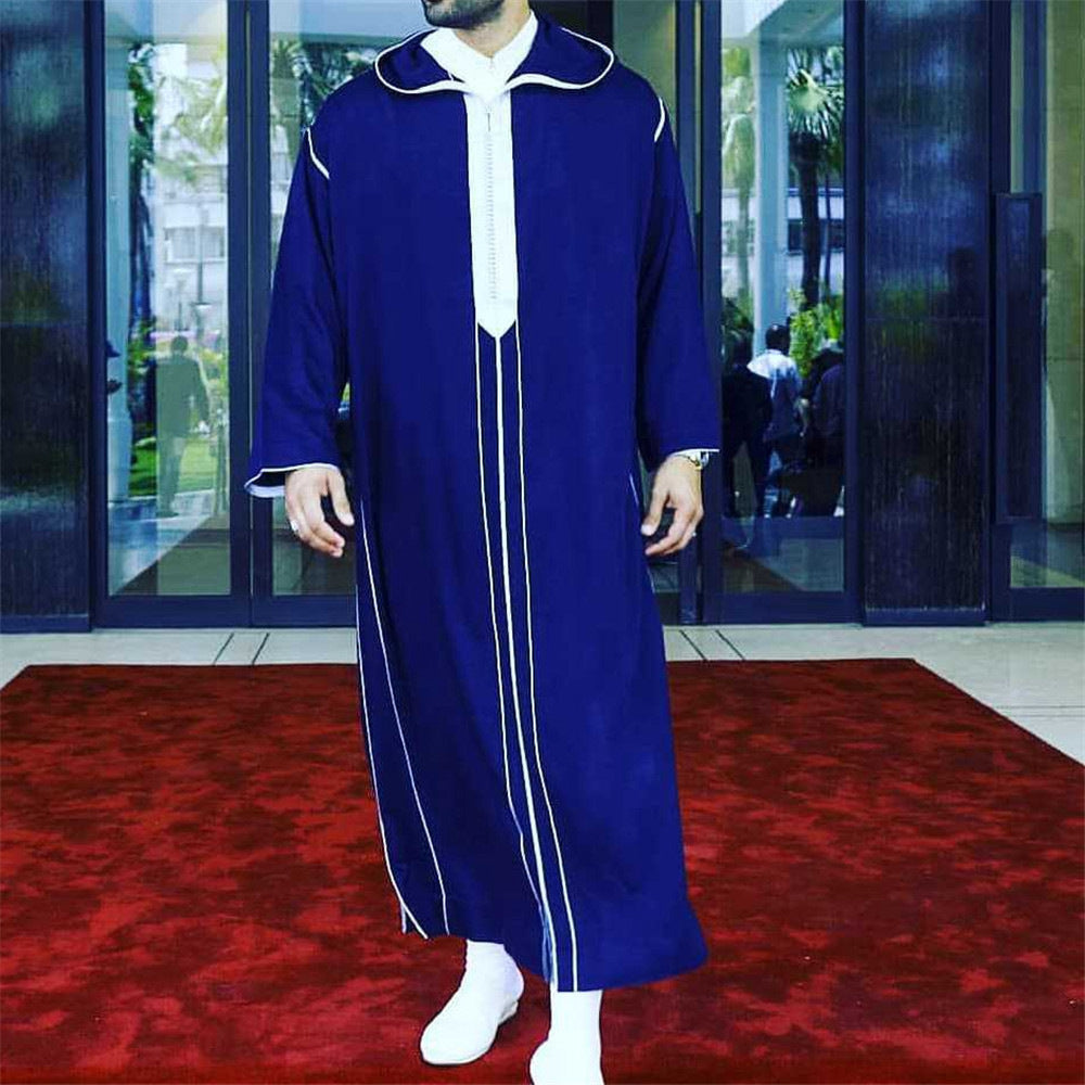 Slim Fit Muslim Robe Shirt
