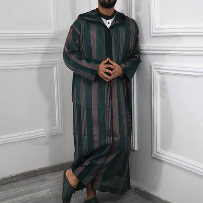 Slim Fit Muslim Robe Shirt