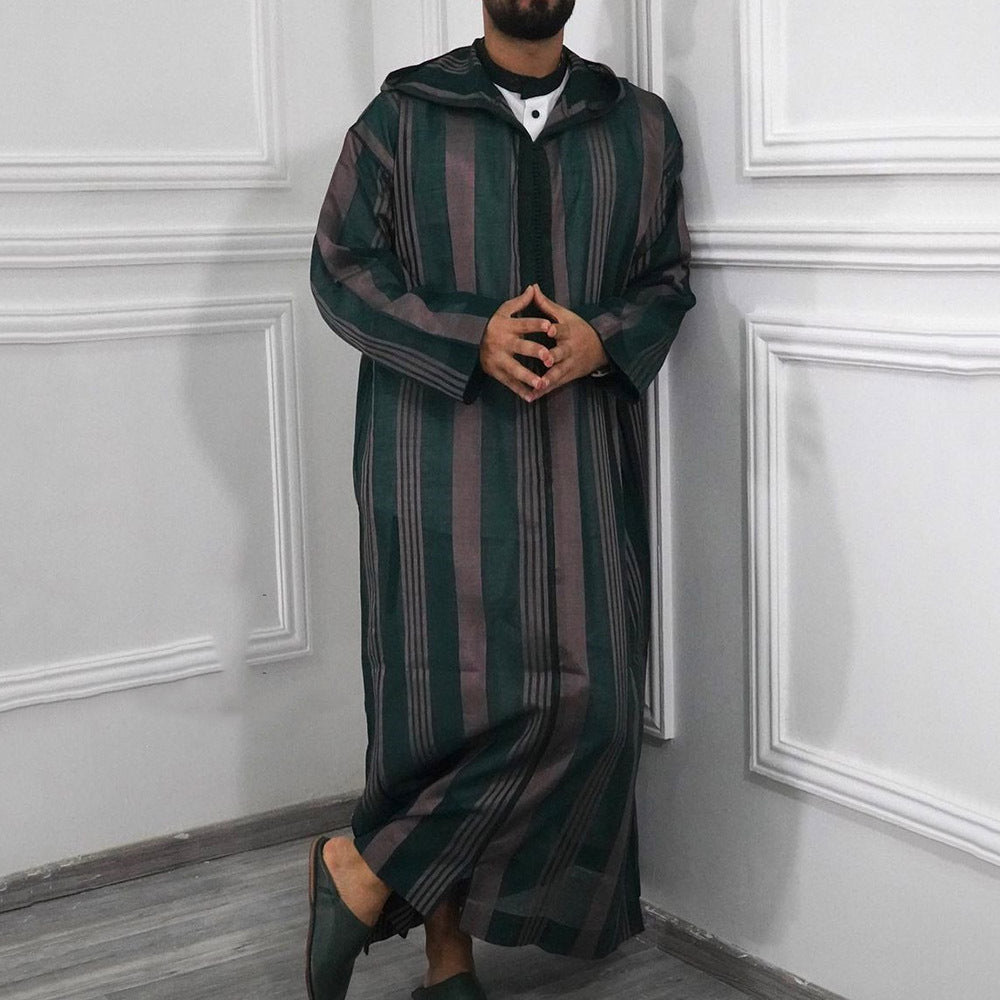 Slim Fit Muslim Robe Shirt