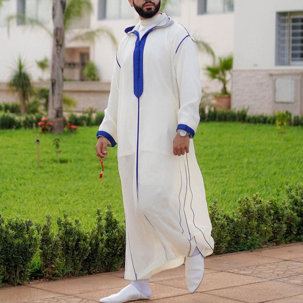 Slim Fit Muslim Robe Shirt