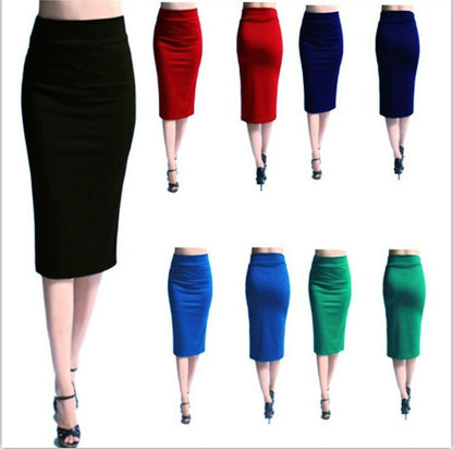 Slim Fit Pencil Skirt