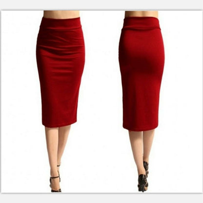 Slim Fit Pencil Skirt