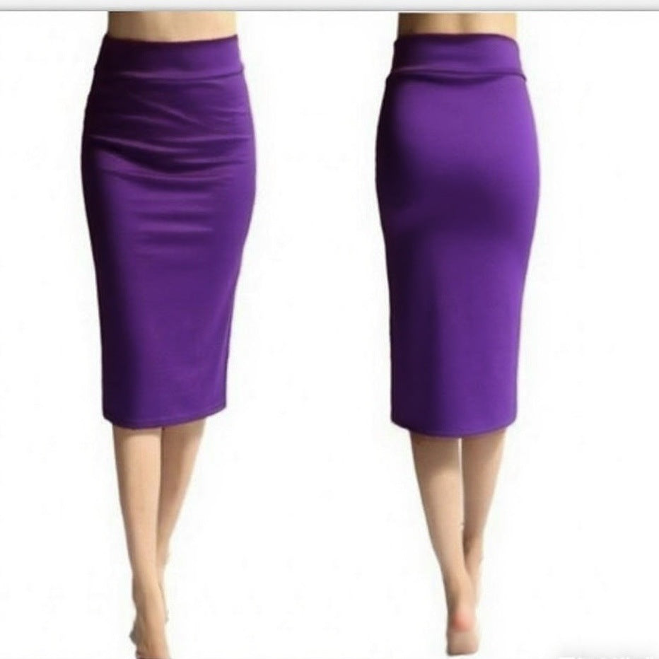 Slim Fit Pencil Skirt