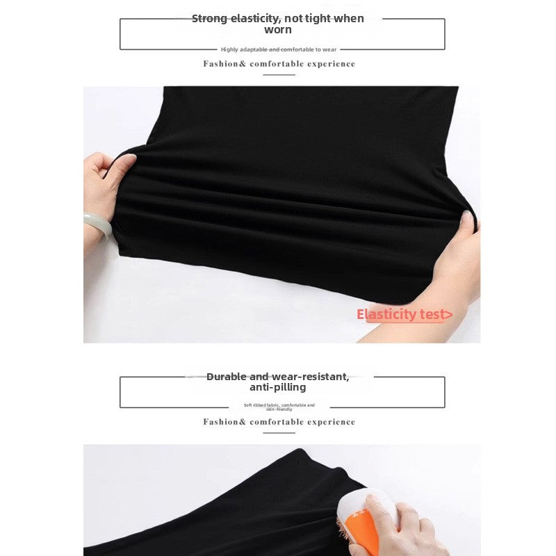 Slim-Fit Pure Cotton Short-Sleeve Women's T-Shirt