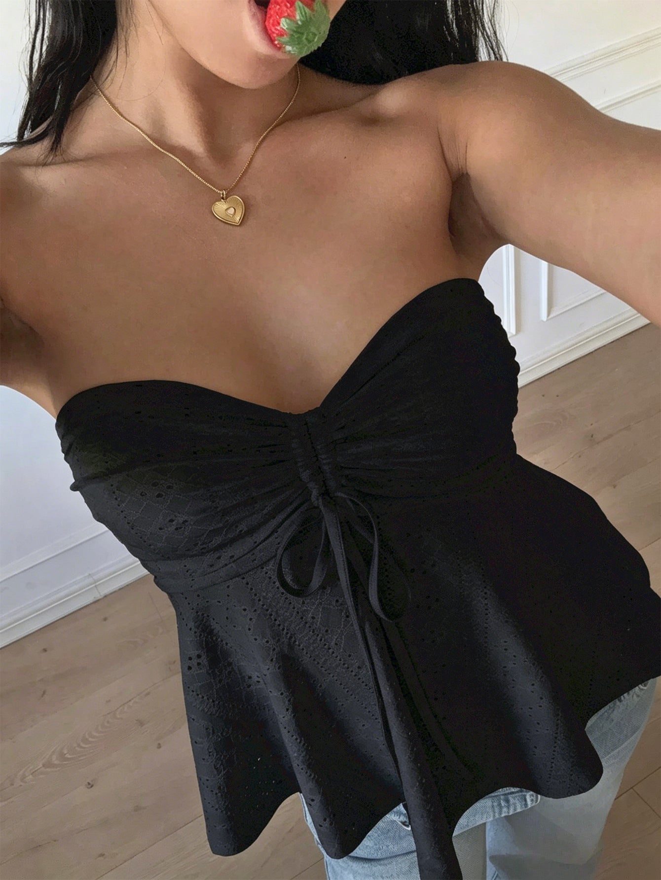 Slim Fit Sleeveless Top