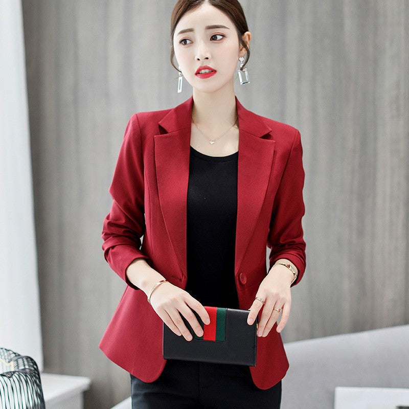 Slim-fit Slimming Short Jacket