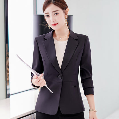 Slim-fit Slimming Short Jacket
