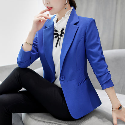 Slim-fit Slimming Short Jacket