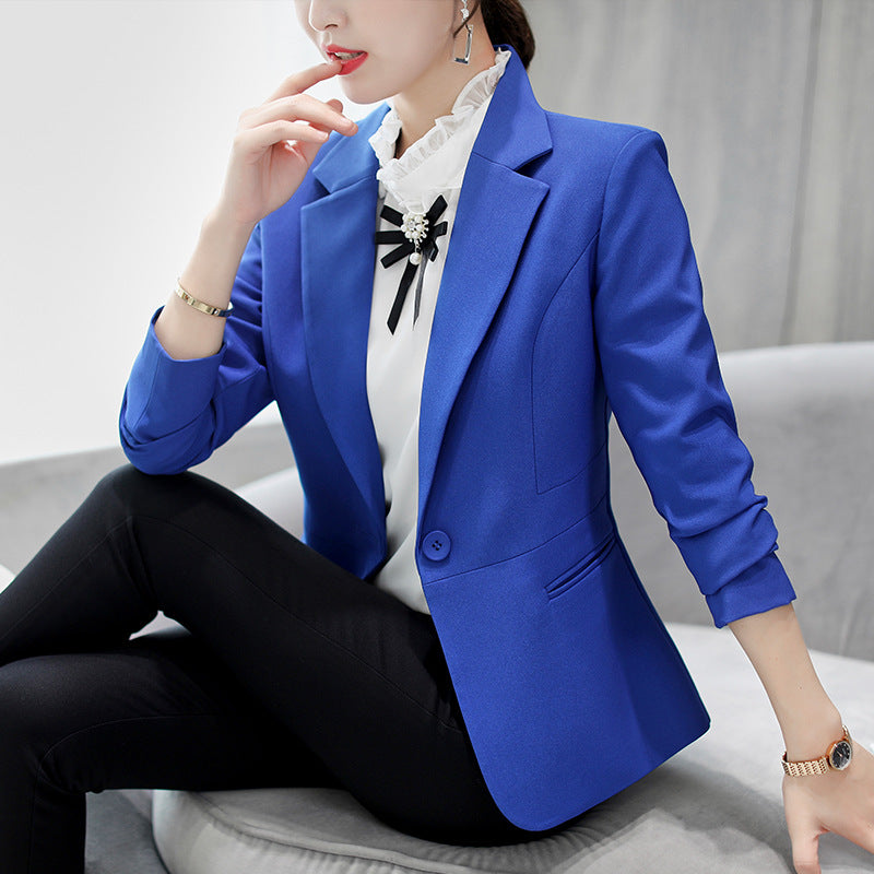 Slim-fit Slimming Short Jacket