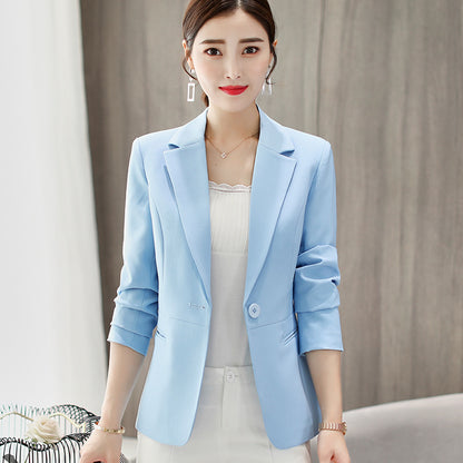 Slim-fit Slimming Short Jacket