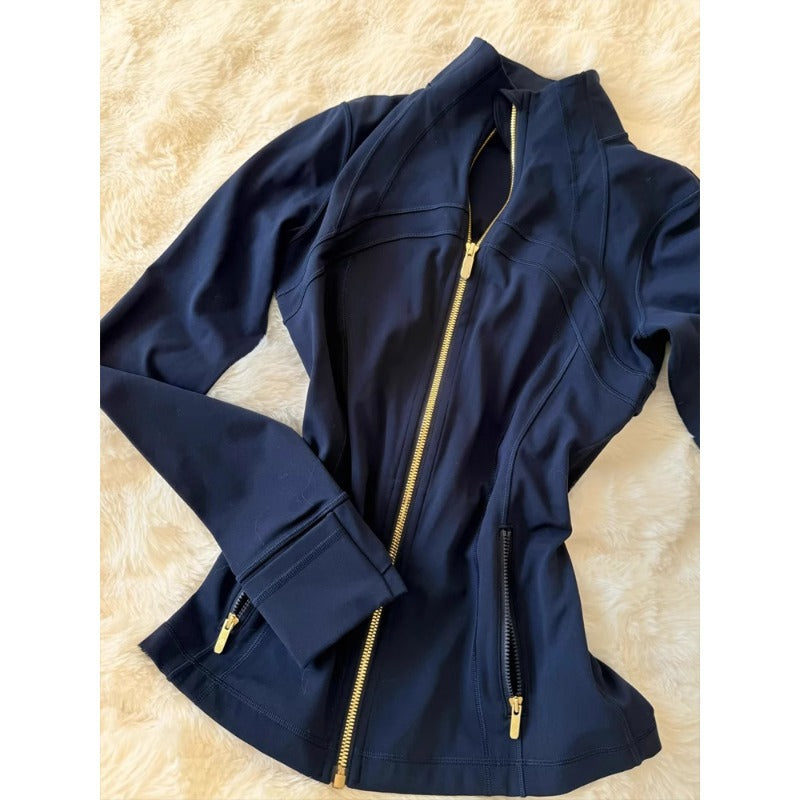 Slim-Fit Womens Yoga Sun Protection Jacket