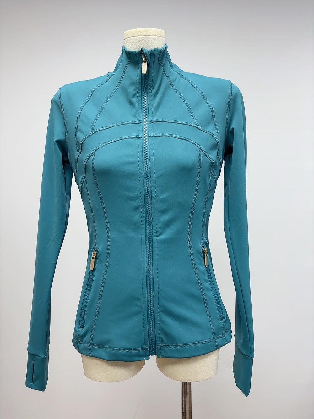 Slim-Fit Womens Yoga Sun Protection Jacket