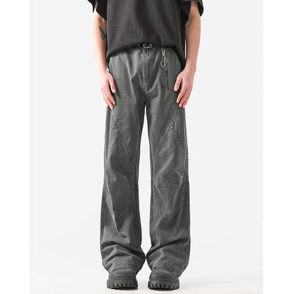 Slim-fit work pants