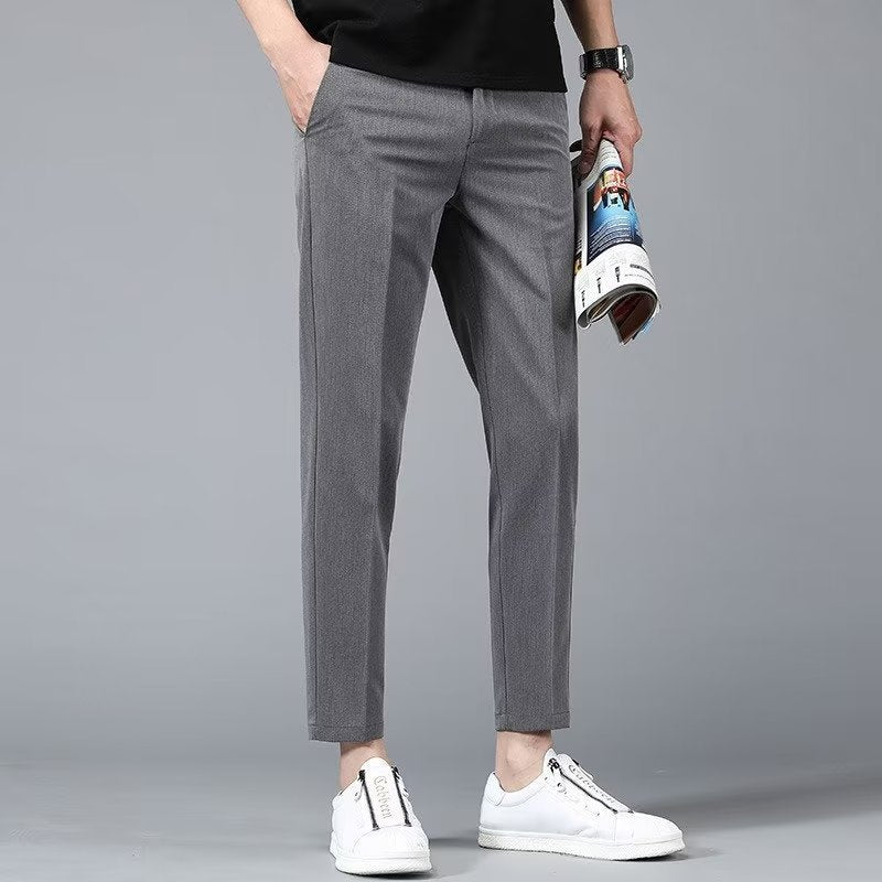Slim-fitting trousers for men