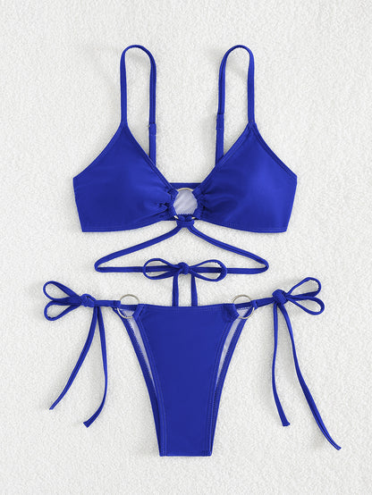 Slim High Waist Women Bikini Swimsuit