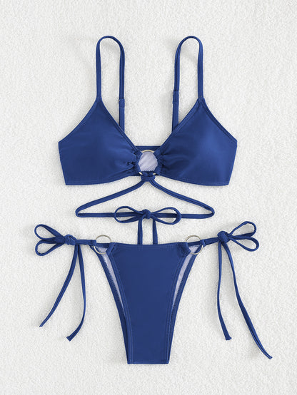 Slim High Waist Women Bikini Swimsuit