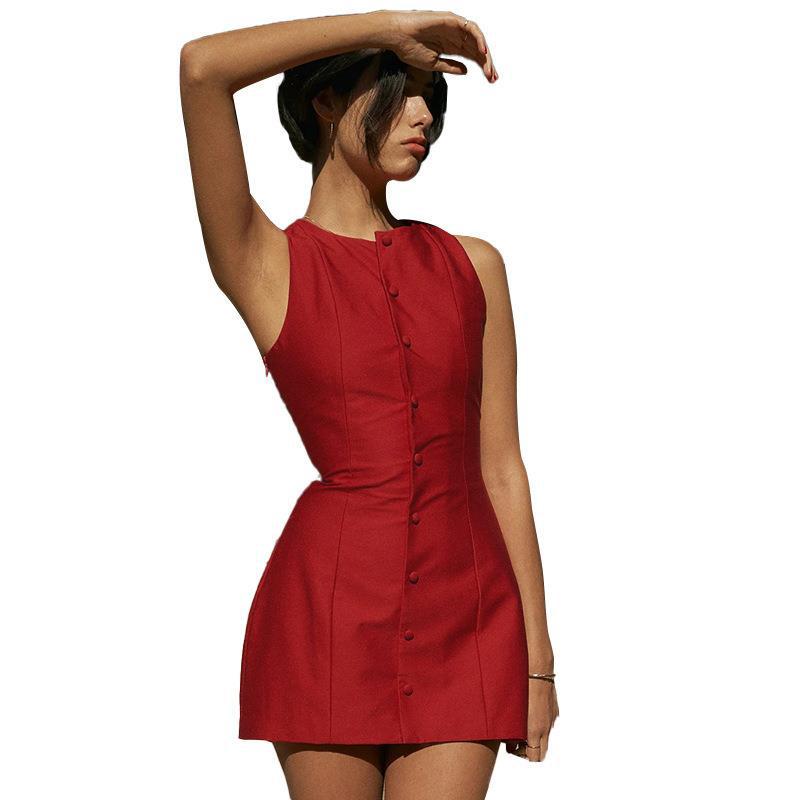 Slim Sleeveless Bodycon Dress